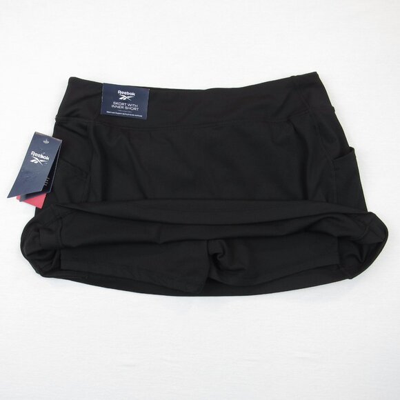 Reebok Workout Skort With Inner Short Women's Size L Pockets Maximum Support - Picture 3 of 9